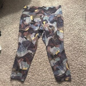 Floral Patterned  Leggings